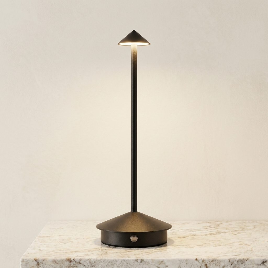 Rechargeable LED Table Lamp | Cordless Minimalist Bedside & Dining Lamp